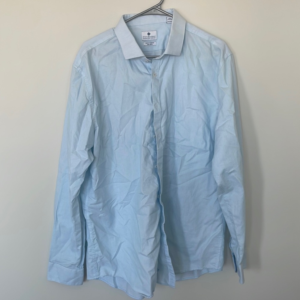 Ryan Seacrest button down 171/2 36/37